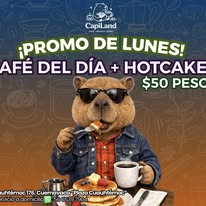 Promoción de capiompas en CapiLand Café