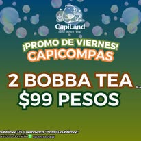 Taza de café en CapiLand Café